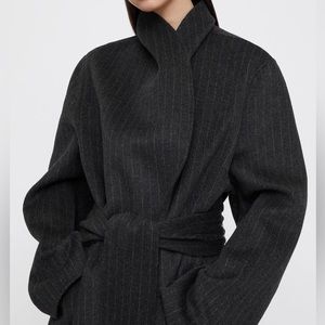 Toteme pinstripe coat Clearance